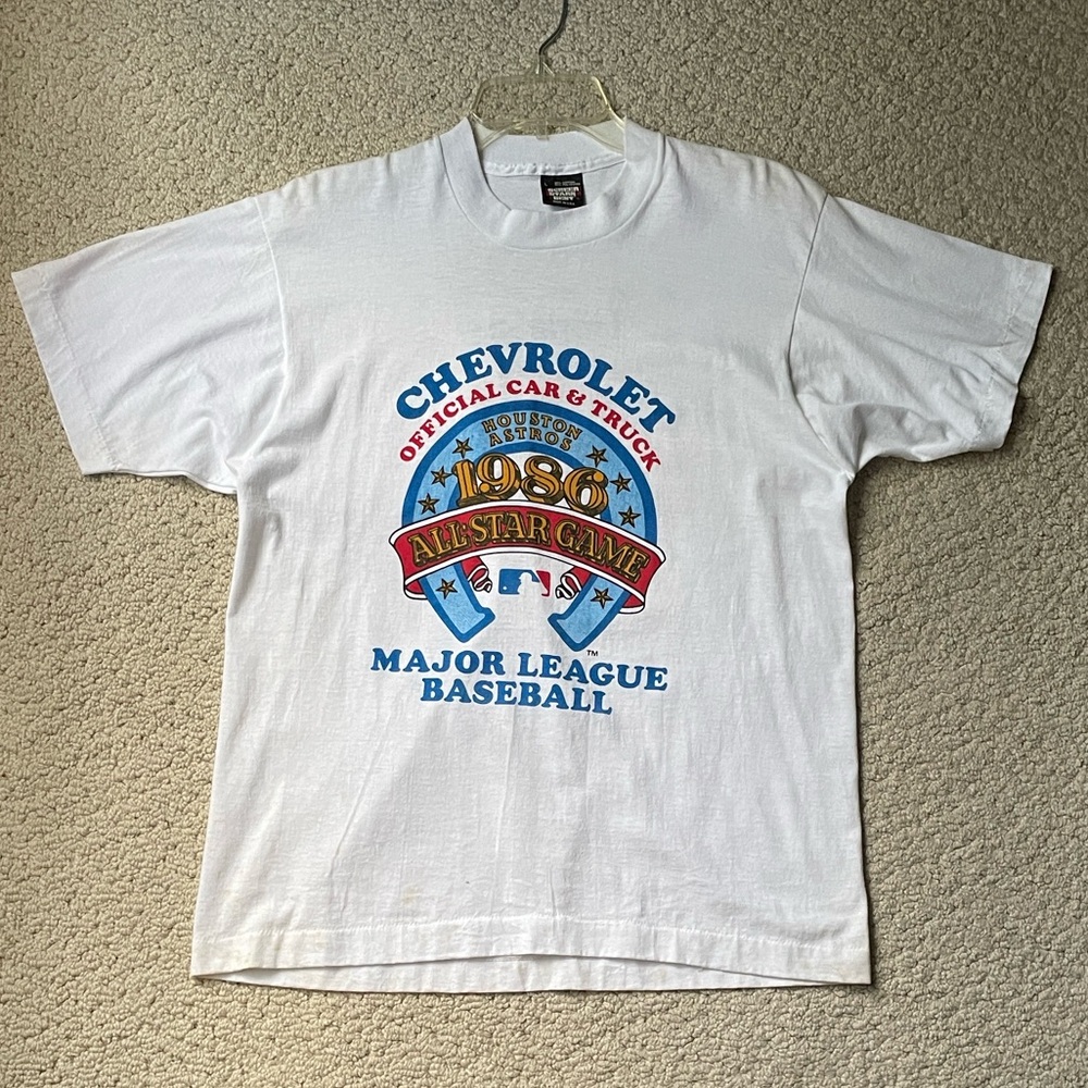 Screen Stars Best Astros 1986 T-shirt
